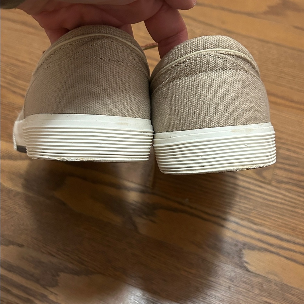 Polo by Ralph Lauren Shoes Men’s 12 Tan Boat Sneakers Yacht Beach Resort - Picture 8 of 12